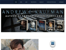 Tablet Screenshot of andrewekaufman.com